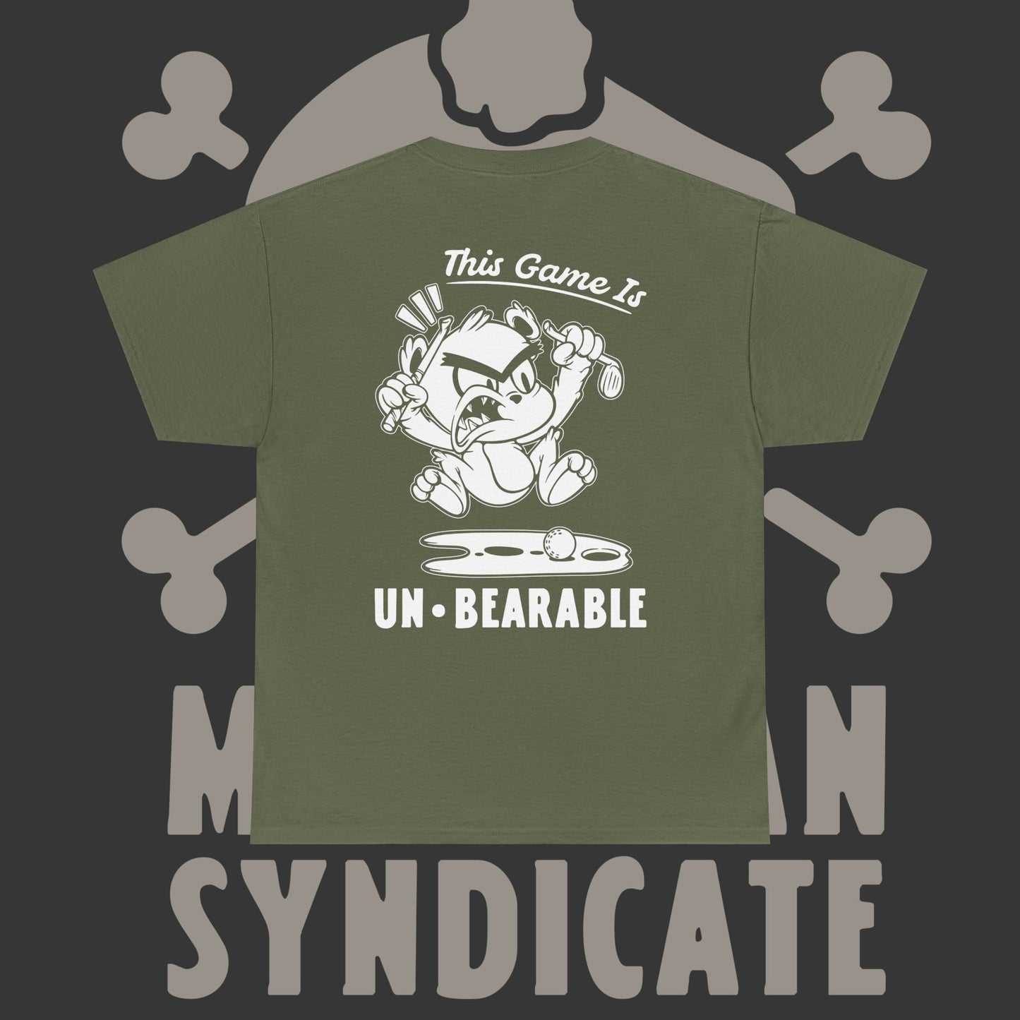 Un-Bearable Golf Game - T-Shirt