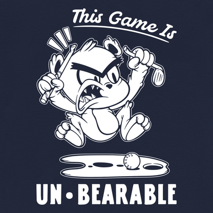 Un-Bearable Golf Game - T-Shirt
